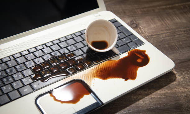 Naprawiony laptop
